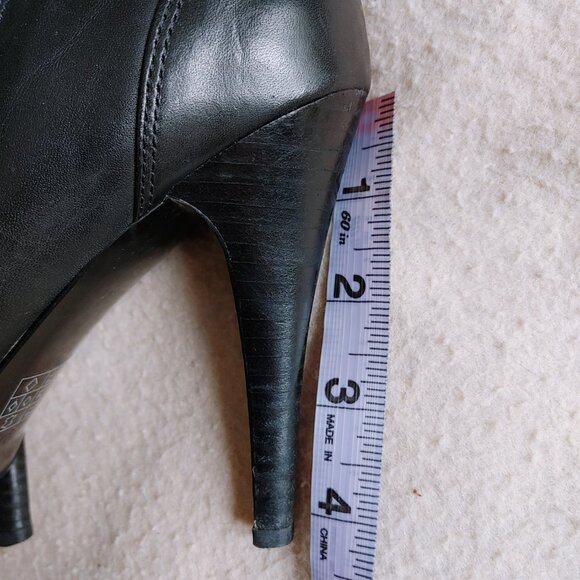 ๐ฏ% Genuine Leather Black Knee High boots - Nine West - Picture 11 of 16